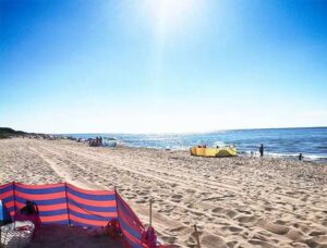 Mädeli an der polnischen Ostsee